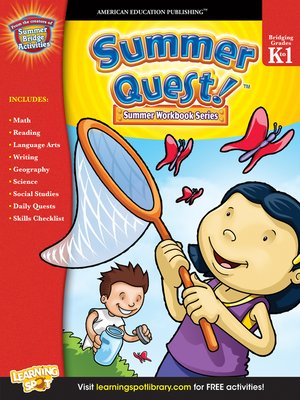 cover image of Summer Quest&#8482;, Grades K - 1